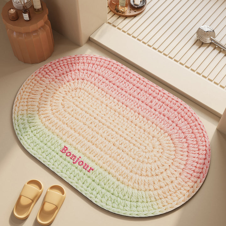 Plush Bath Mat Kalsten