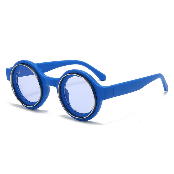 Women’s fashionable round sunglasses with striking design Kalsten