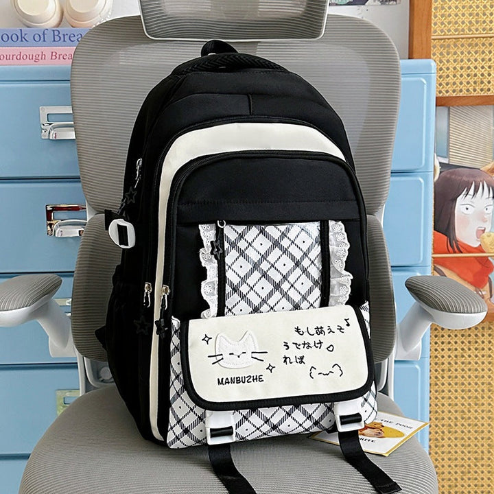 Cute Character-Themed School Backpack