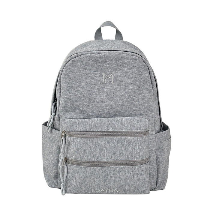 Checked Pattern Lightweight School Backpack Kalsten