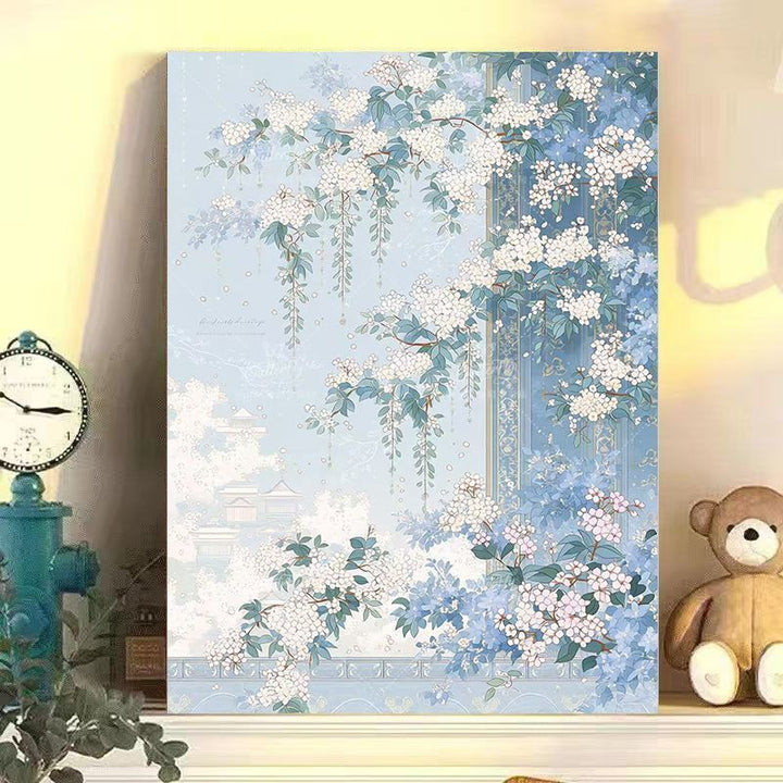 Floral Dreamscape Canvas Art Print Kalsten