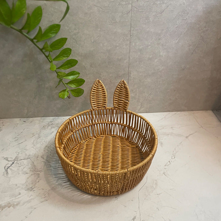 Women Decorative Basket with Ears Kalsten