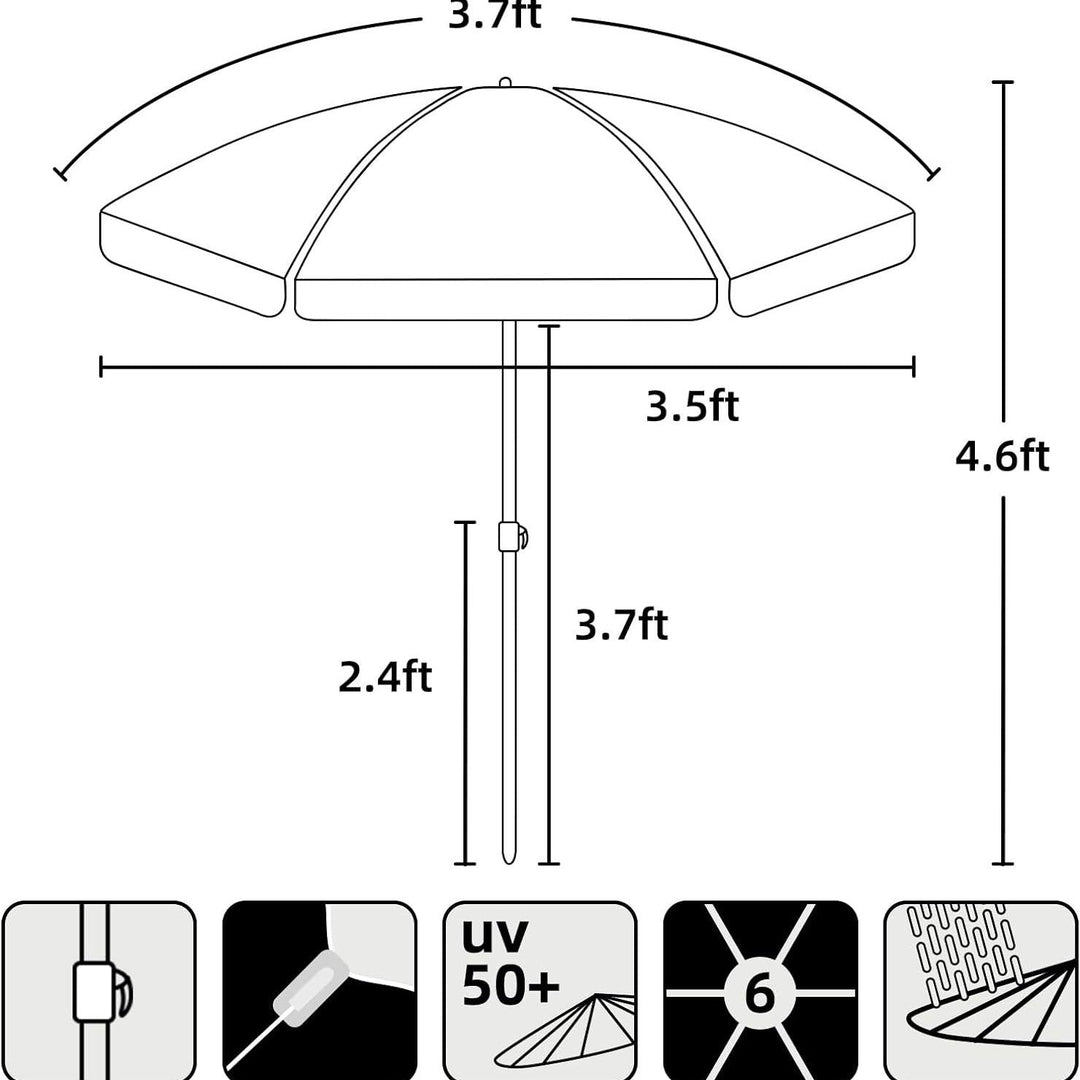 Women's Beach Umbrella Kalsten