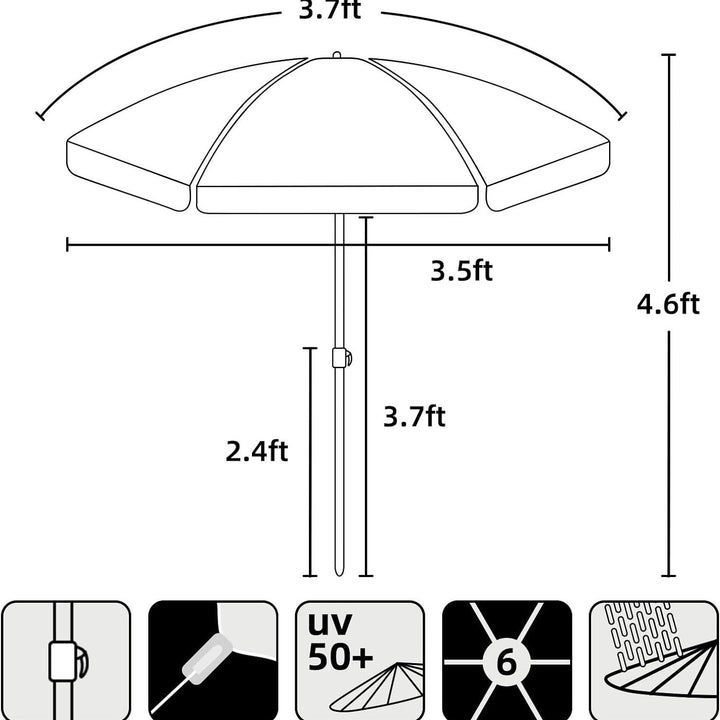 Women's Beach Umbrella Kalsten