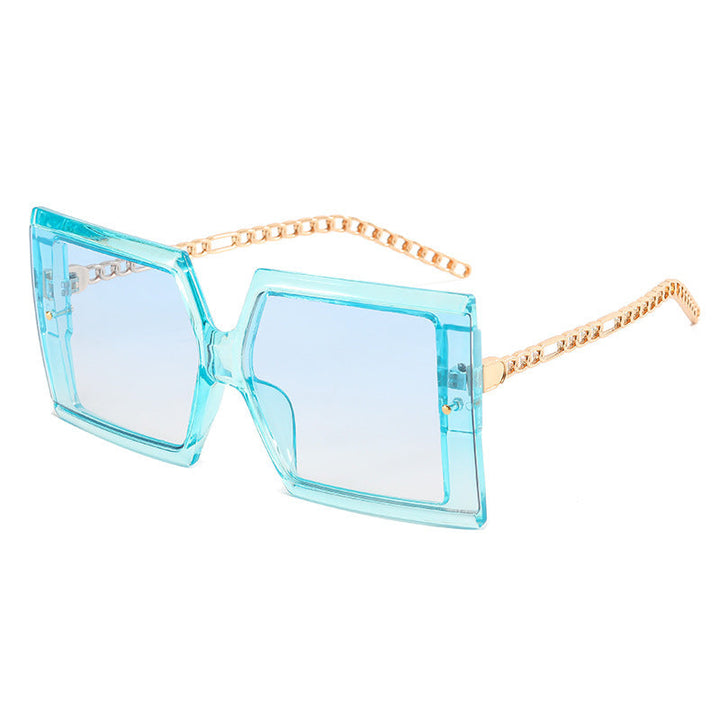 Women's elegant oversized sunglasses with square frame Kalsten