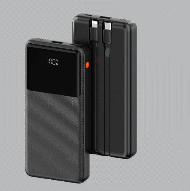 Portable power bank with intelligent LED charging display and fast high-speed charging Kalsten