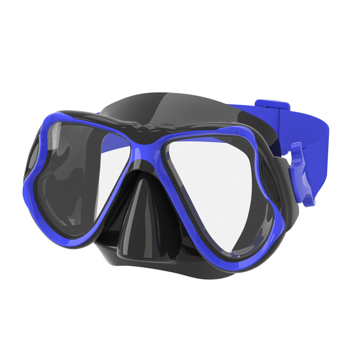 High-quality diving mask with flexible silicone rim and wide field of view Kalsten