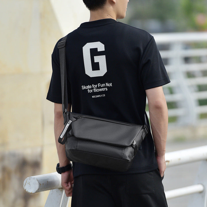 Contemporary Waterproof Messenger Bag Kalsten