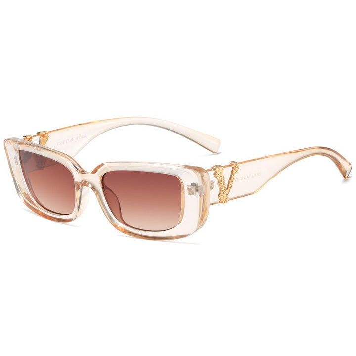 Women's fashionable sunglasses with luxurious tortoise design and gold accents Kalsten