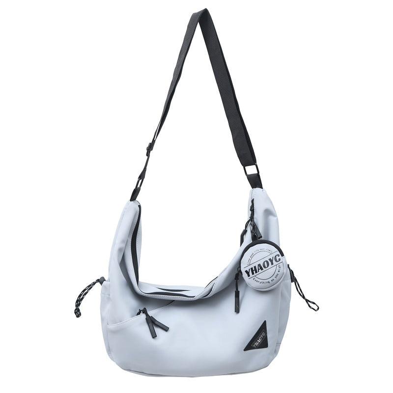 Stylish Shoulder Bag With Multiple Zip Compartments Kalsten