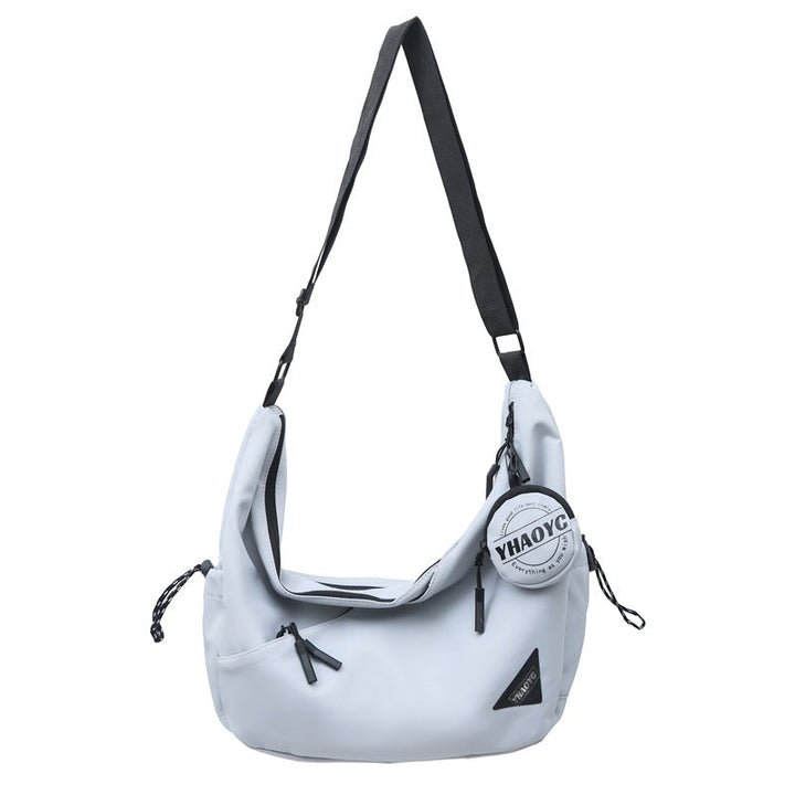 Stylish Shoulder Bag With Multiple Zip Compartments Kalsten