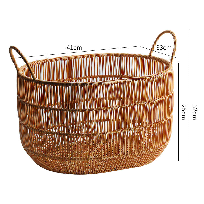 Large Handwoven Storage Basket Kalsten