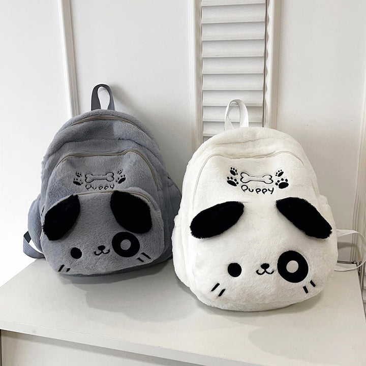 Plush Backpack in Cute Dog Design Kalsten