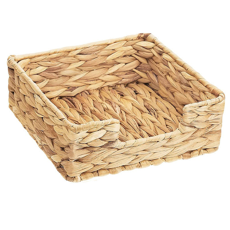 Handwoven Rectangular Storage Tray Acalora