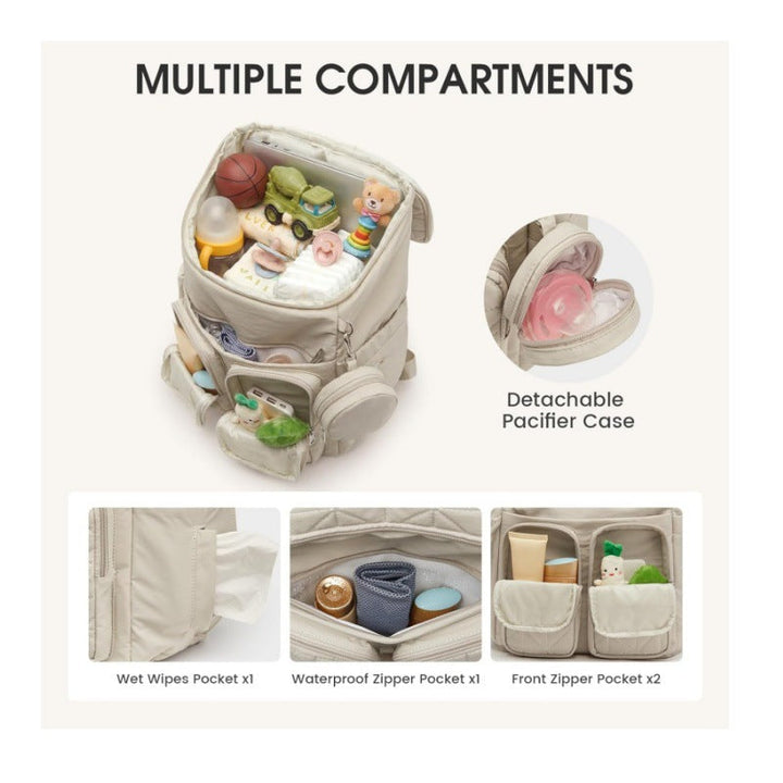 Multifunctional backpack with insulating compartments Kalsten