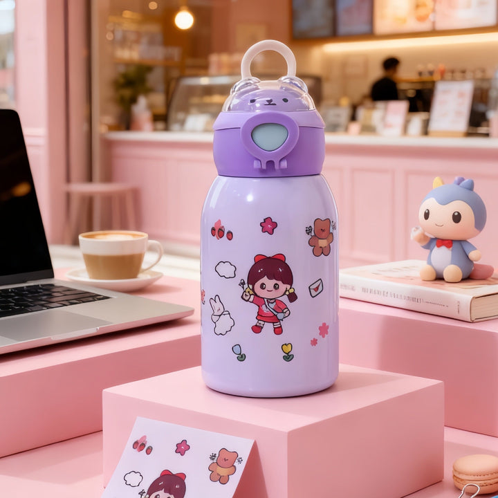 Women's water bottle with unique astronaut design Kalsten