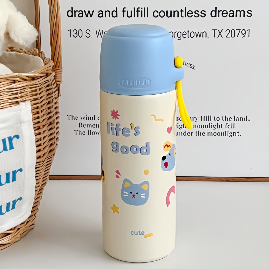 Women Insulated Water Bottle with Playful Design Kalsten
