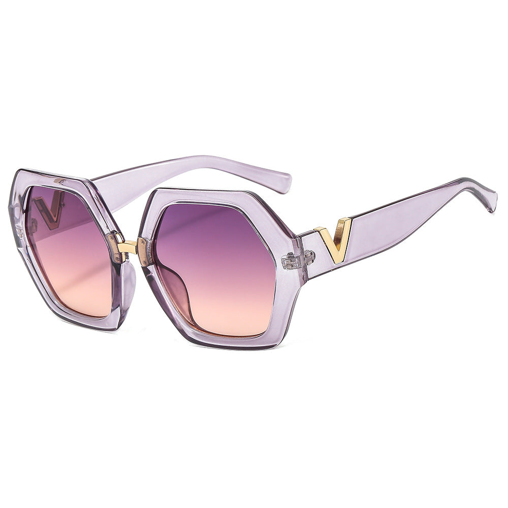 Ladies elegant sunglasses with sparkling frame Kalsten