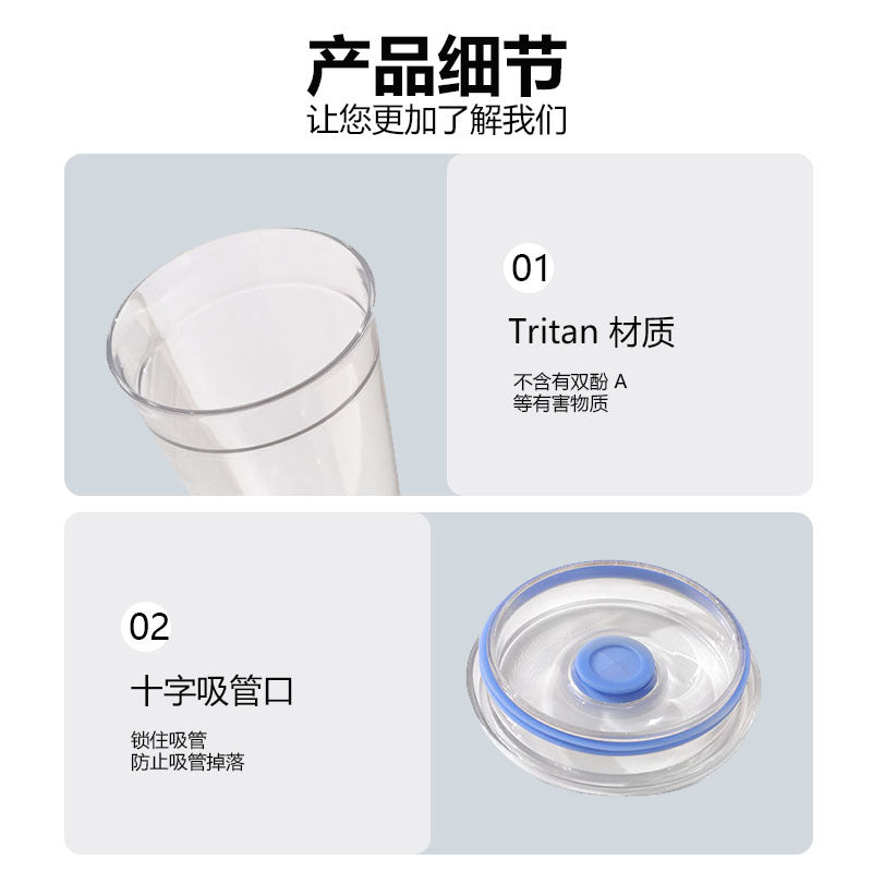 Women reusable drinking cup with innovative lid system Kalsten