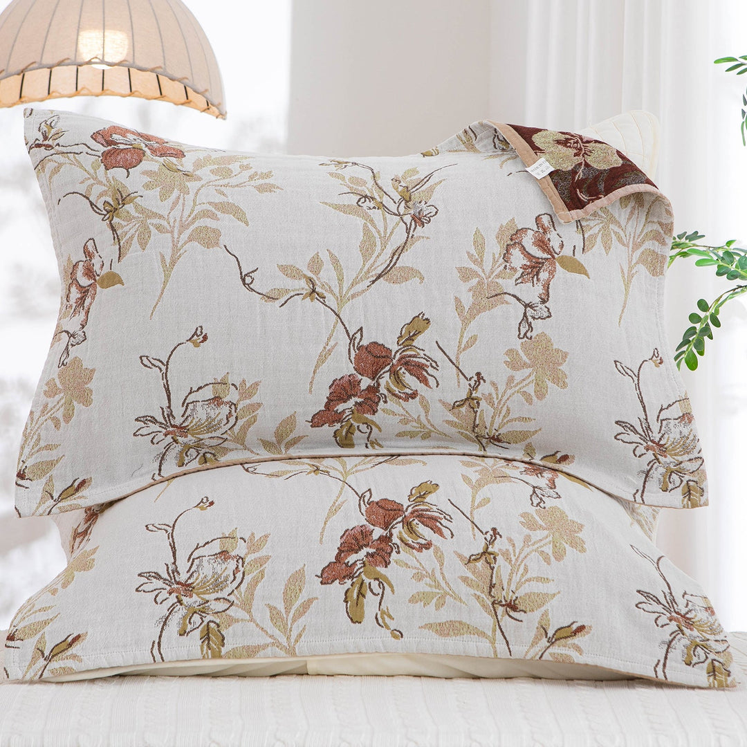 Women Decorative Pillow with Floral Pattern and High-Quality Cotton Kalsten