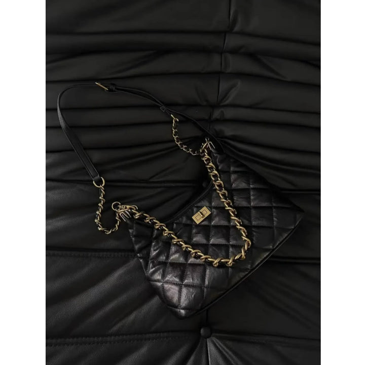 Elegant Quilted Shoulder Bag Kalsten
