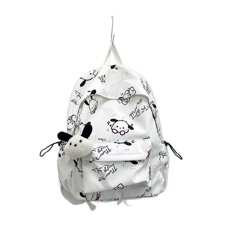 Whimsical Cartoon-Patterned Backpack Kalsten