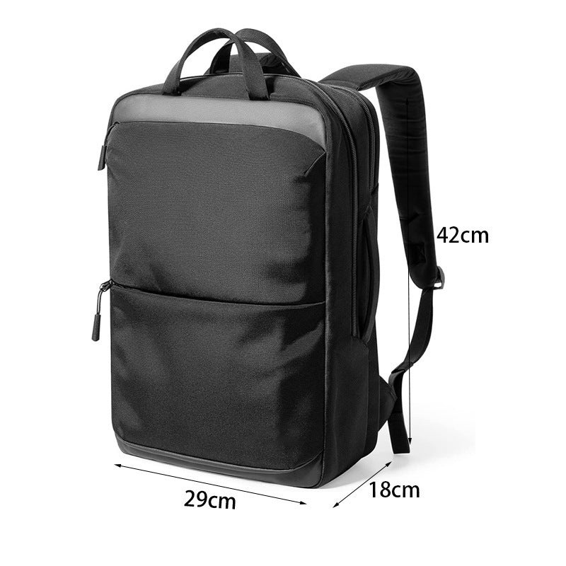 Men's practical business backpack with padded laptop compartment and organization system Kalsten