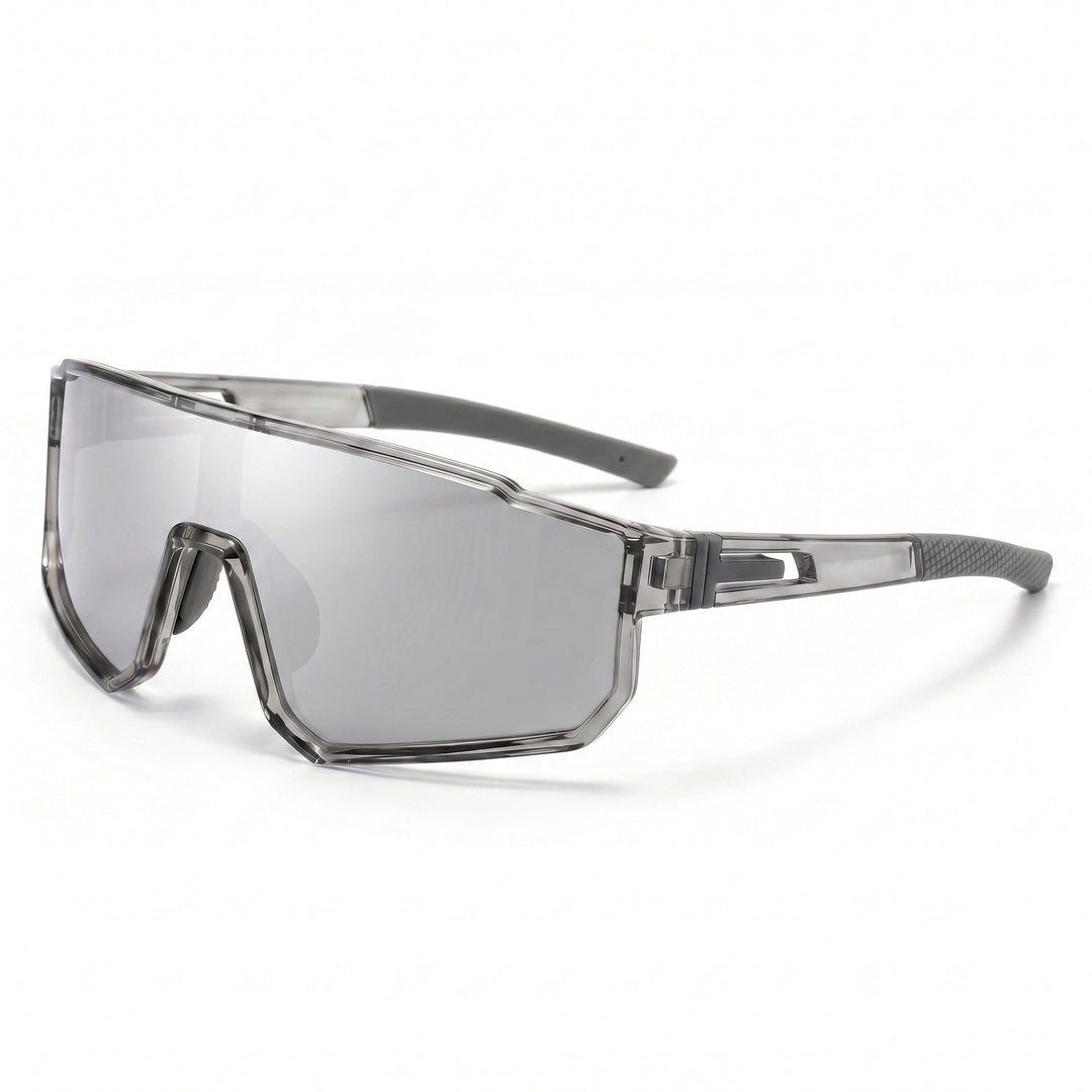 Women's sporty oversized shield sunglasses with UV400 protection, shatterproof polycarbonate lenses and non-slip temples Kalsten