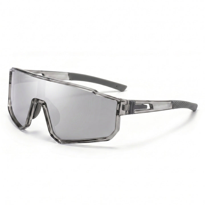 Women's sporty oversized shield sunglasses with UV400 protection, shatterproof polycarbonate lenses and non-slip temples Kalsten