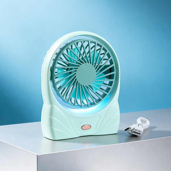 Women Portable Table Fan with LED Lighting Kalsten