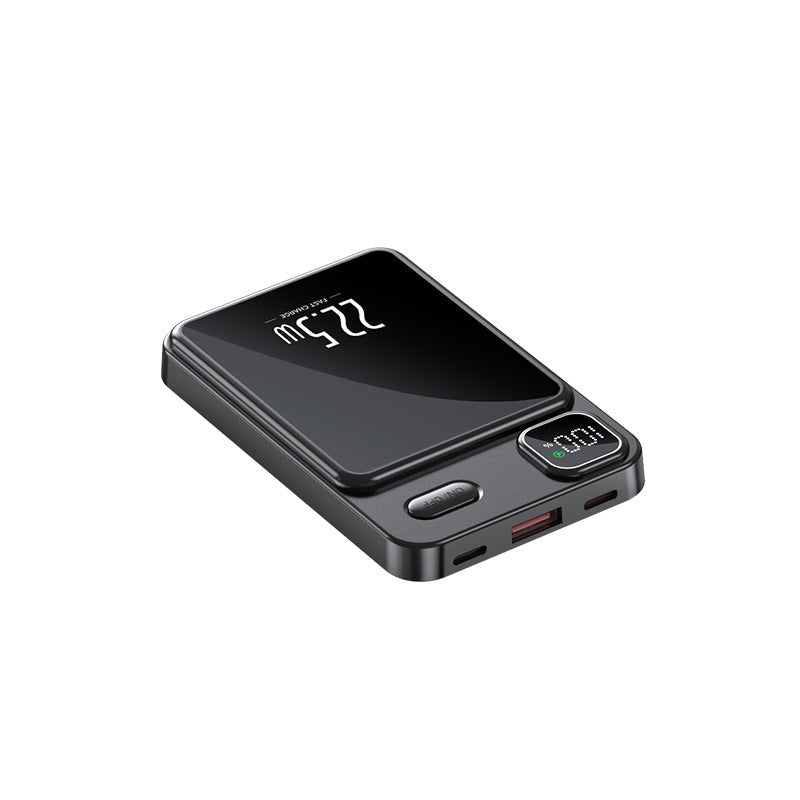 Portable power bank with wireless charging function and digital power display Kalsten