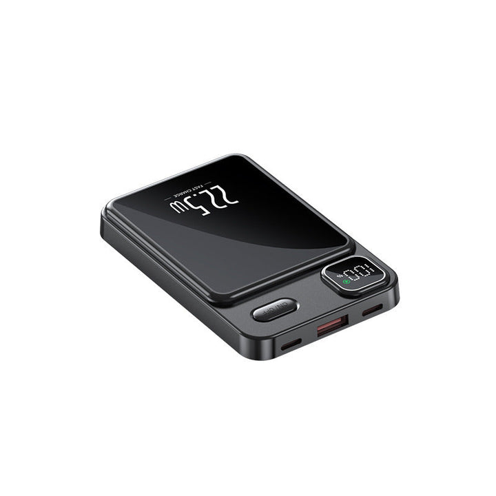 Portable power bank with wireless charging function and digital power display Kalsten