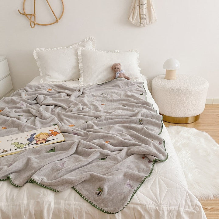 Unisex Soft Snuggle Blanket with Unique Animal Design Kalsten