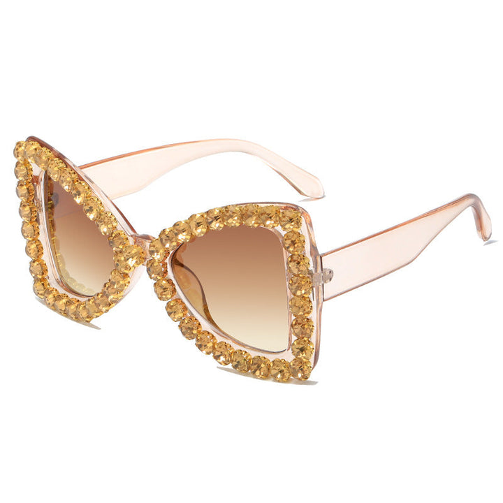 Ladies Glamorous Sunglasses with Crystal Decoration Kalsten