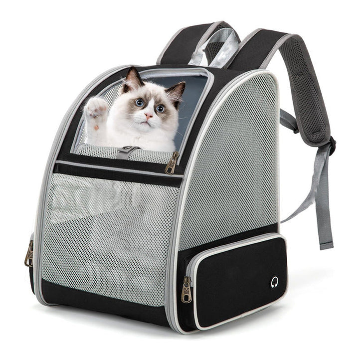 Pet Backpack with Breathable Mesh Inserts Kalsten