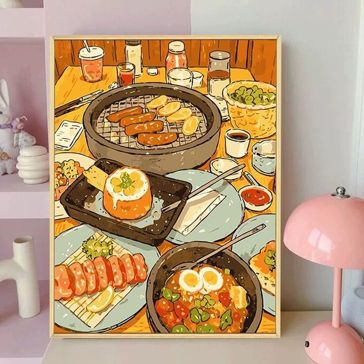 Gourmet Culinary Wall Art Print Kalsten