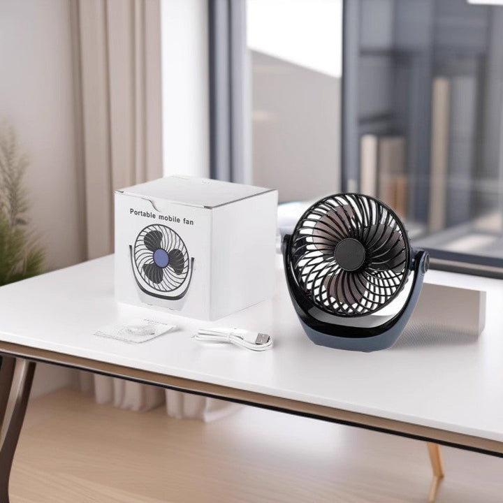 Unisex High-Performance Adjustable Desk Fan Kalsten