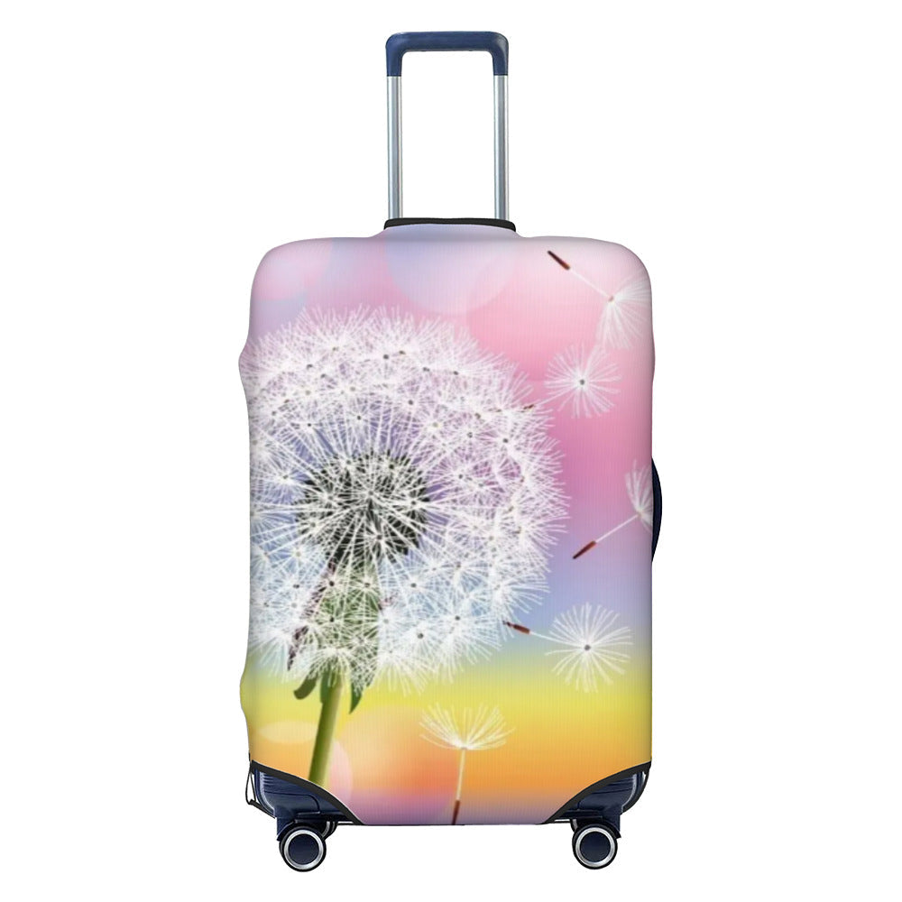 Ladies nan elastic suitcase cover with motif print, water-repellent and tear-resistant, with handle and telescopic opening Kalsten
