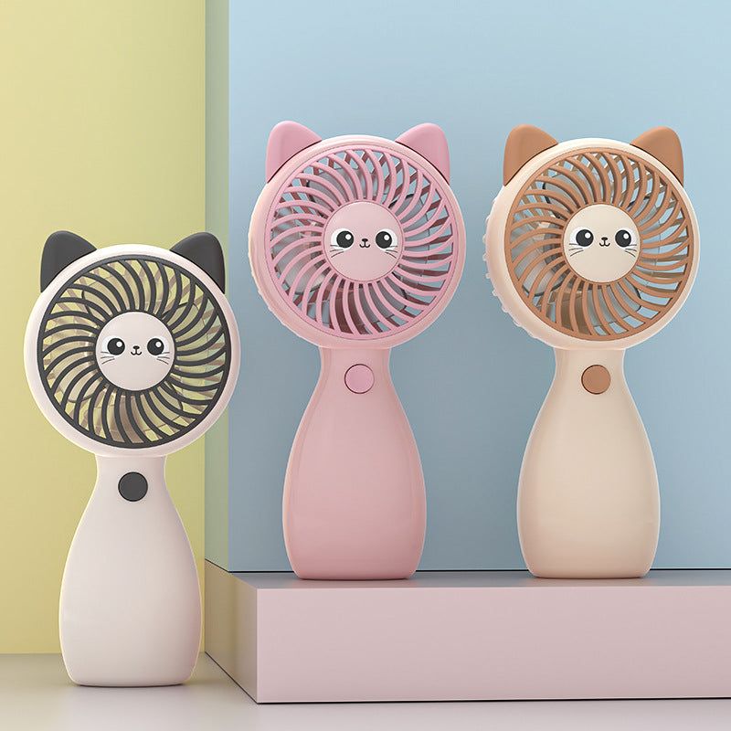 Cute Panda-Themed Handheld Cooling Fan Kalsten