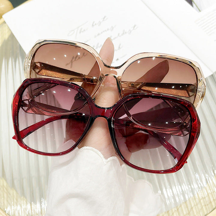 Women's oversized sunglasses in elegant butterfly design Kalsten