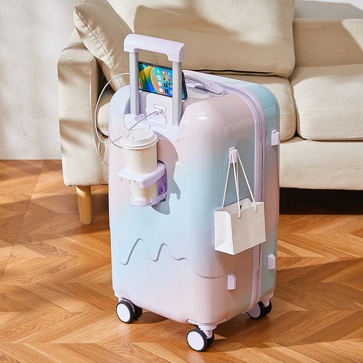 Unisex Innovative Charging Travel Suitcase Kalsten