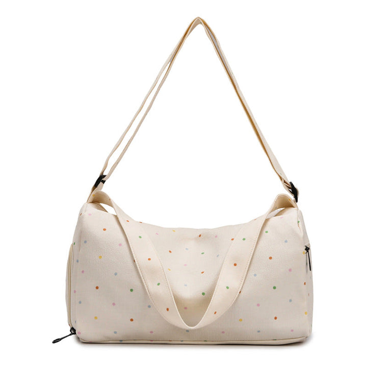 Sporty shoulder bag with unique star pattern Kalsten