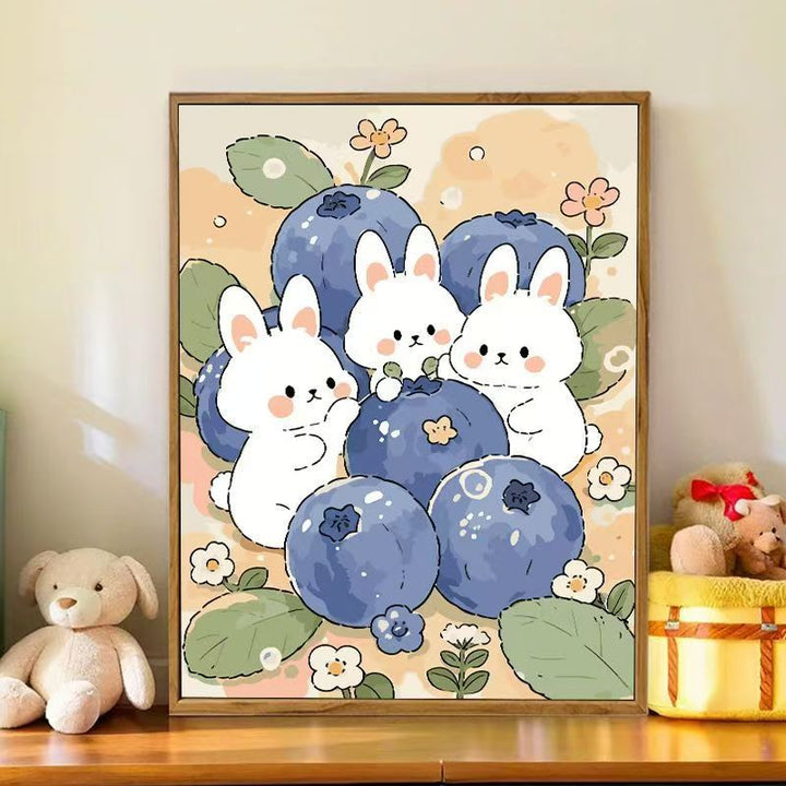 Playful Bunny-Themed Wall Art Kalsten