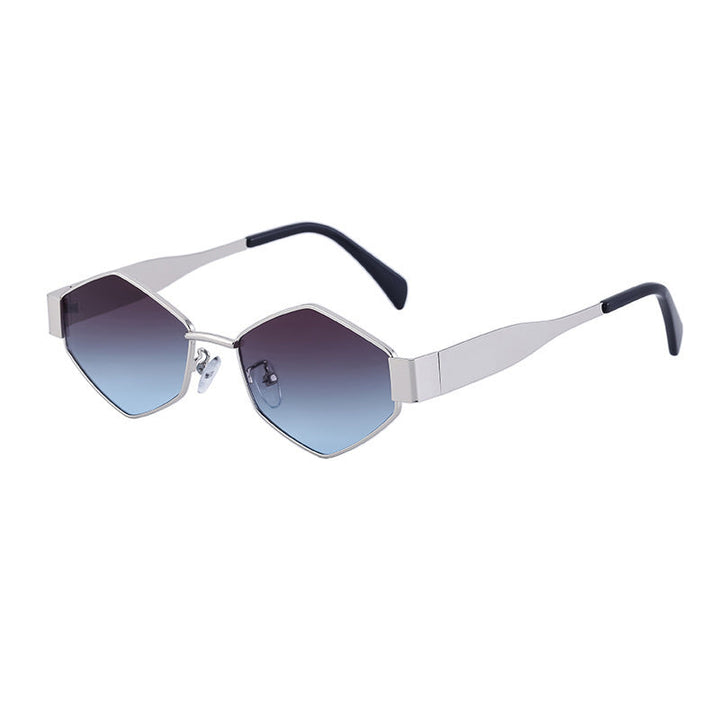 Women's geometric sunglasses with modern frame Kalsten
