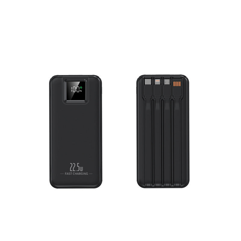 Portable power bank with advanced fast charging technology and smart LCD display Kalsten