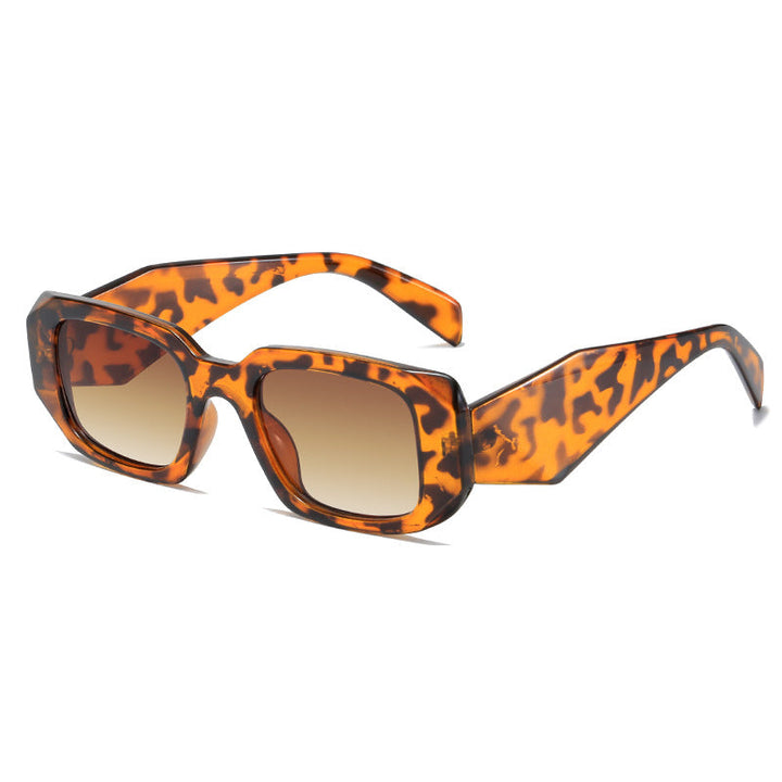 Women’s square designer sunglasses with modern accented frame Kalsten