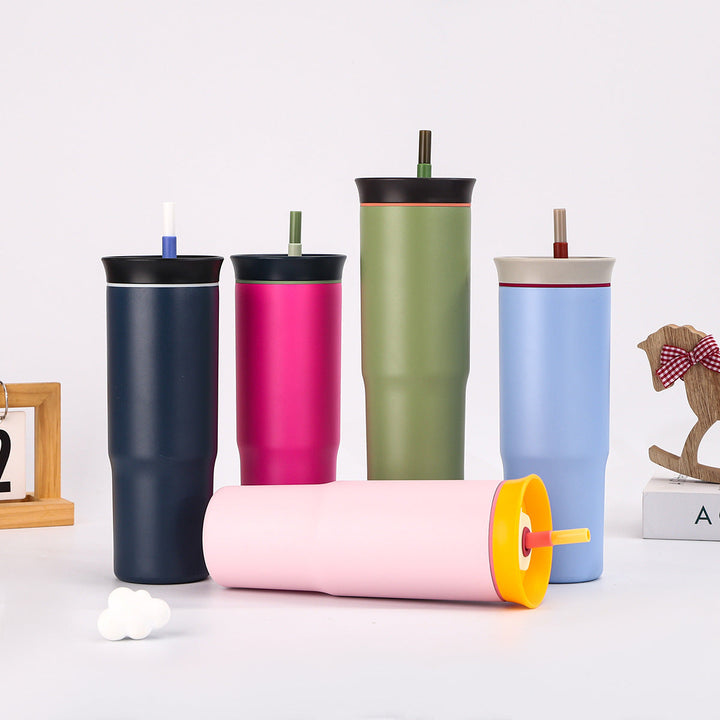 Ladies Insulated Drinking Cup with Flexible Straw Kalsten