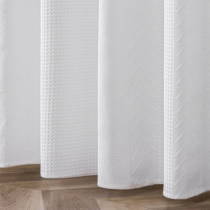 Textured Embossed Shower Curtain Kalsten