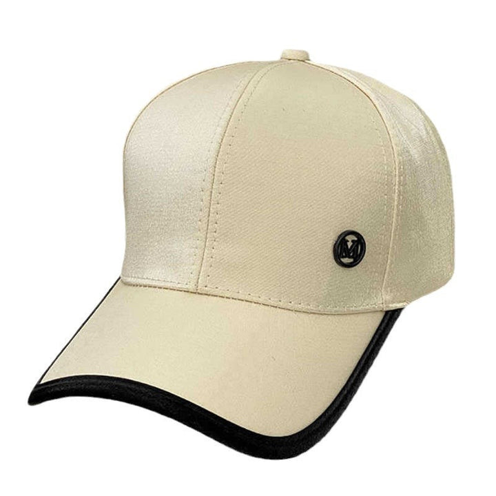 Women's Shiny Satin Baseball Cap Kalsten