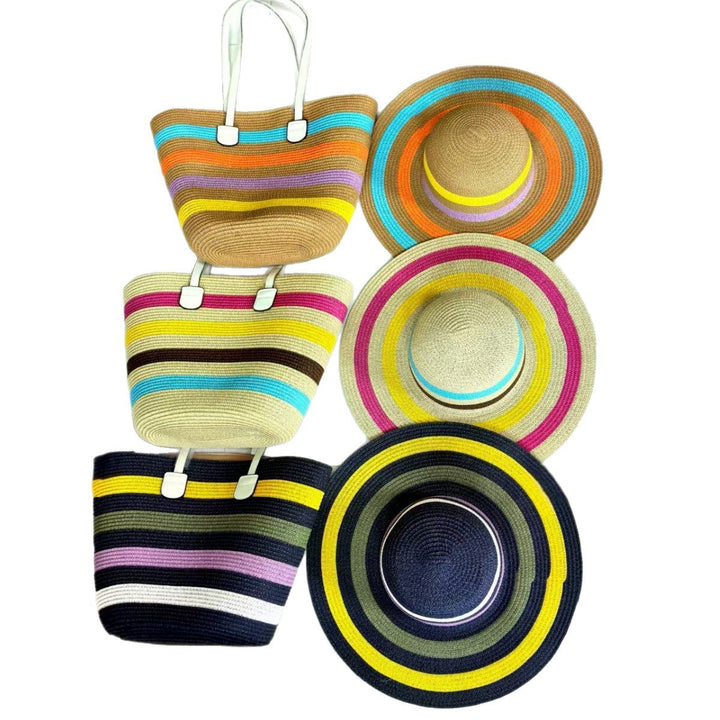 Beach bag with matching sun hat Kalsten